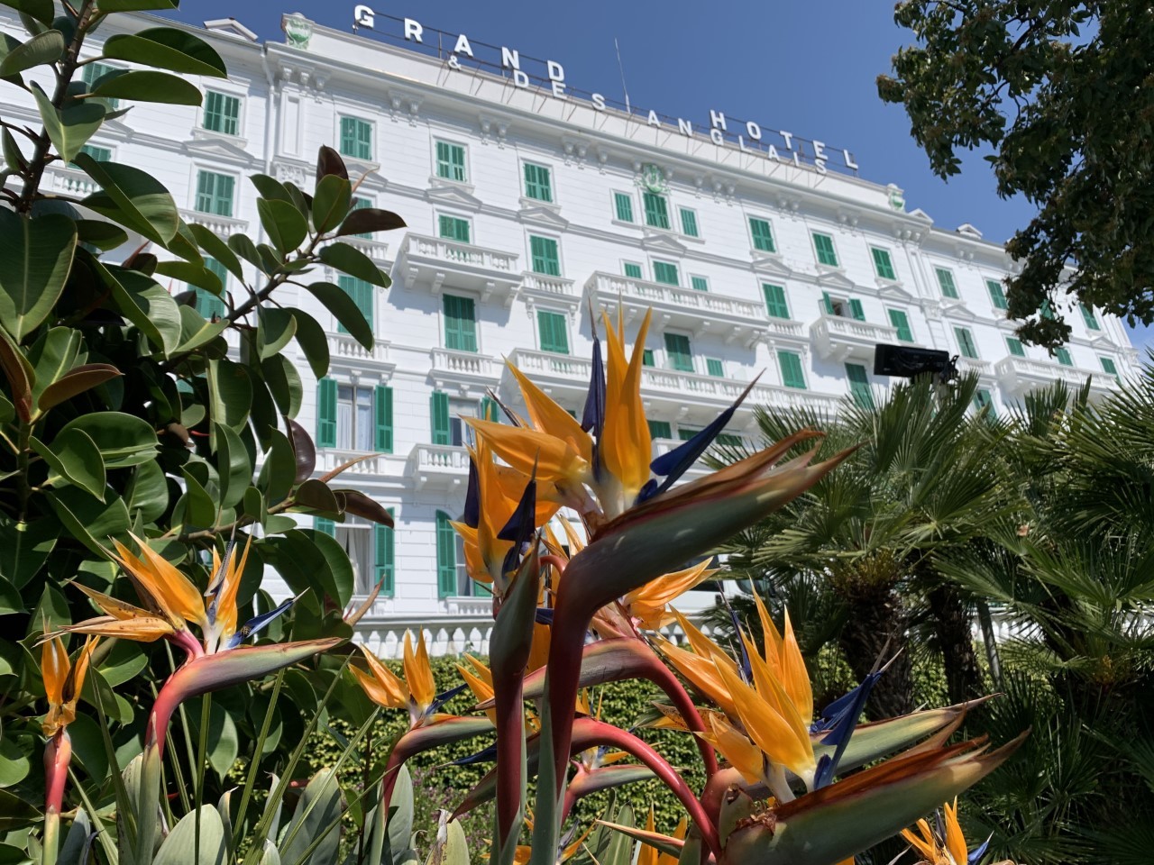  Nuova Validità! 2 giorni e 1 notte Pernottamento x 2 persone in camera doppia vista mare con prima colazione+ ingresso spa per 2 persone  al Grand Hotel & Des Anglais a Sanremo!