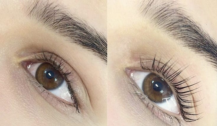 Novita'! Laminazione coreana ciglia o sopracciglia  nella centralissima via Trento! Da Elle B. Beauty Lab!