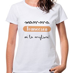 T-shirt personalizzata con stampa dal Centro Servizi Sef! In Corte Lambruschini a Borgo Pila! 
